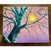 "Cottonwood Sunrise" Landscape Original Chris Wakefield Oil On Canvas Painting 